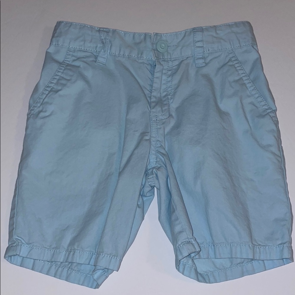 Cat & Jack Blue Casual Shorts Flat Front